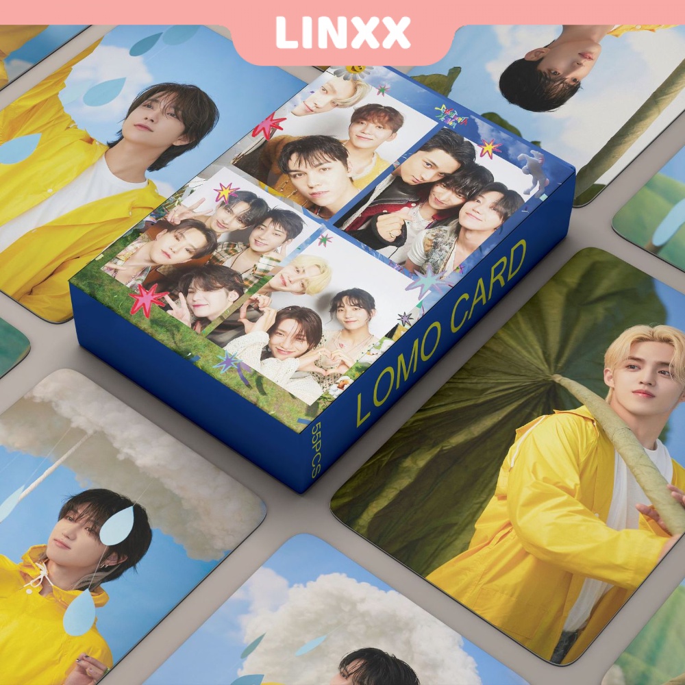 Hộp 55 Ảnh lomo card Nhóm Nhạc seventeen