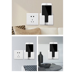 Kệ Dán Tường Để Remote, Giá Đỡ Sạc Điện Thoại  TIỆN LỢI ANGIHOME