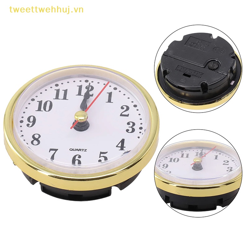Tweehuj Đồng Hồ Treo Tường Hình Tròn Cổ Điển Đường Kính 65mm In Số La Mã