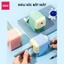Gọt chì quay tay, chuốt bút chì màu pastel Deli nhỏ gọn sắc bén tiện lợi dễ thương an toàn