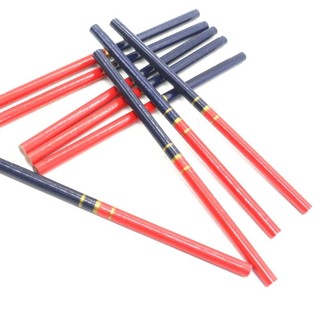 Risedot 10 cái / bộ bút chì chế biến gỗ, thợ mộc có cân, đánh dấu DIY xanh đỏ, quà tặng