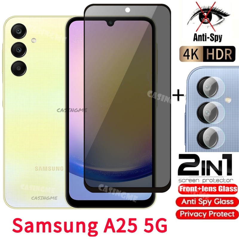 Kính Cường Lực Chống Nhìn Trộm Bảo Vệ Màn Hình Cho samsung galaxy a25 5g a25 a05 a05s samsunga25 a 25 a15 4g 5g