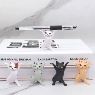 Dễ Thương Đồ Trang Trí Hình Chú Mèo Nhảy Múa Đa Năng Kích Thước 6cm