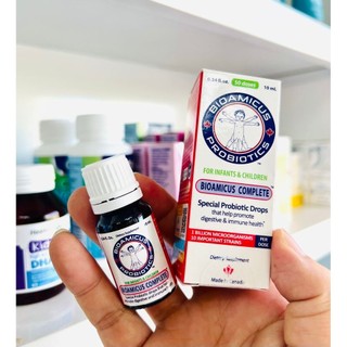 Kẽm Biolizin, sắt Ferrolip Baby, K2d3 và men 10 chủng BioAmicus