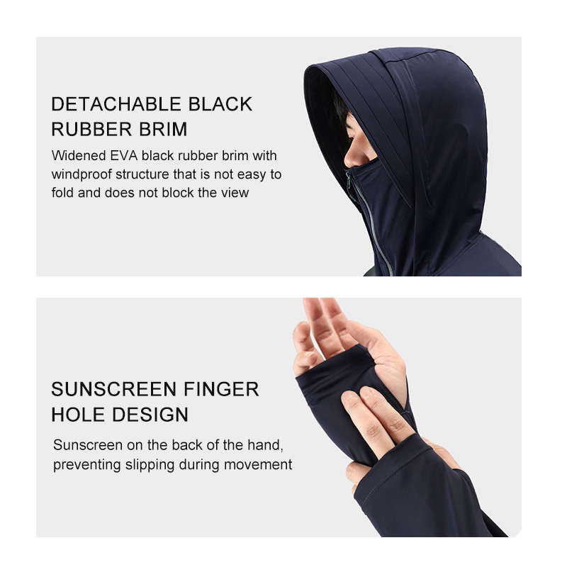 Ảnh CAMEL CROWN Chống Tia Cực Tím Ánh Sáng Ban Đầu Sợi Chống Nắng Quần Áo Màu Va Chạm Áo Khoác Nam Nữ Cặp Đôi 4