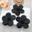 NKSFX Đính Hạt Táo, Vải Polyester Giả Vải Dán, Hình Hoa Đơn Giản DIY Đính Hạt Hoa