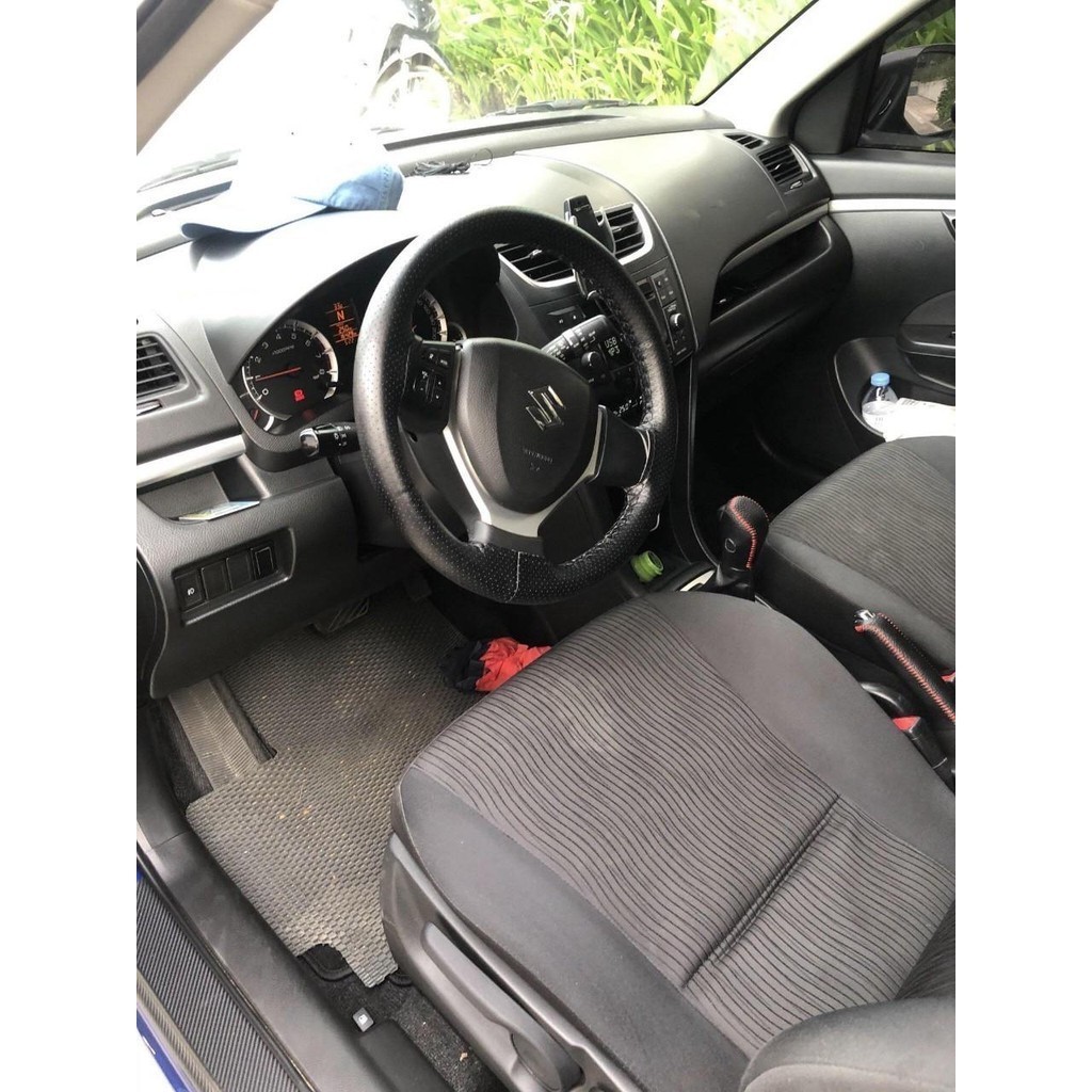 Bọc cần số & phanh tay xe Suzuki Ertiga, Swift, XL7 (AT) da bò nhập khẩu, khâu thủ công