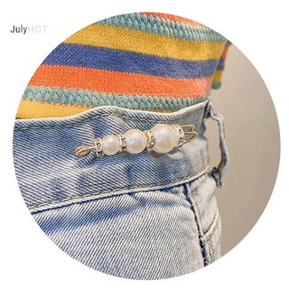 Julyhot 3 Chiếc Quần Áo Nữ Thổ Cẩm Bộ Ngọc Trai Kim Cương Giả Thổ Cẩm Cho Nữ Ve Áo Pin Thắt Lưng Pin Tự Làm Phụ Kiện Massivedeals