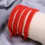 Vòng Đeo Tay Dây Bện nylon Đỏ May Mắn / Vòng Tay Chuỗi Hạt Phượng Hoàng Thắt Nút Đơn Giản Thời Trang Phụ Kiện Trang Sức / Cặp Đôi