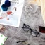 Dụng cụ sắp xếp kính râm ESSENCEH, Giá đỡ kính treo tường Acrylic, Kính râm gọng kính trong suốt