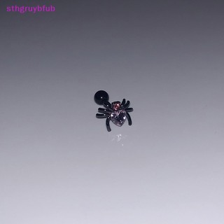 1 Đôi Khuyên Tai Hình Nhện / Trái Tim Đính Đá zircon Thời Trang Cho Nữ vn