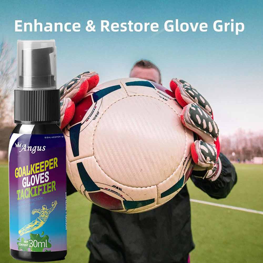 30ml Goalkeeper Glove Grip Boost Spray Football Glove Tackifier Sticky Glue Spray Glove Anti Slip Spray