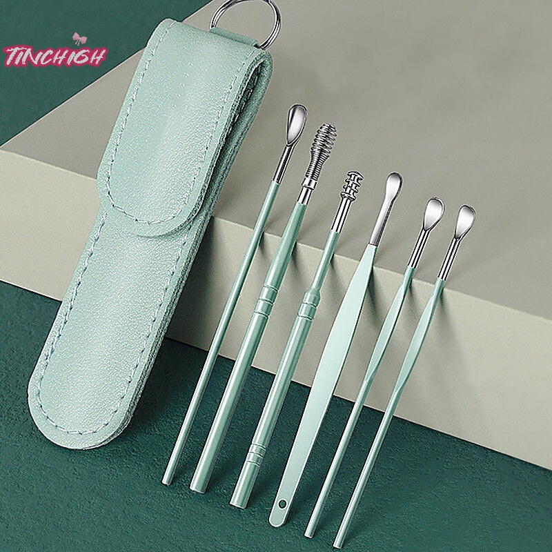 [Shngki] 6 Bộ dụng cụ làm sạch tai Earpick Sticks Earwax Remover Ear ...