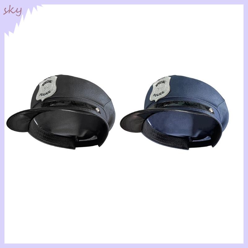 Mũ Hóa Trang Cảnh Sát Có Thể Điều Chỉnh Cho Bé Từ 3-7 Tuổi