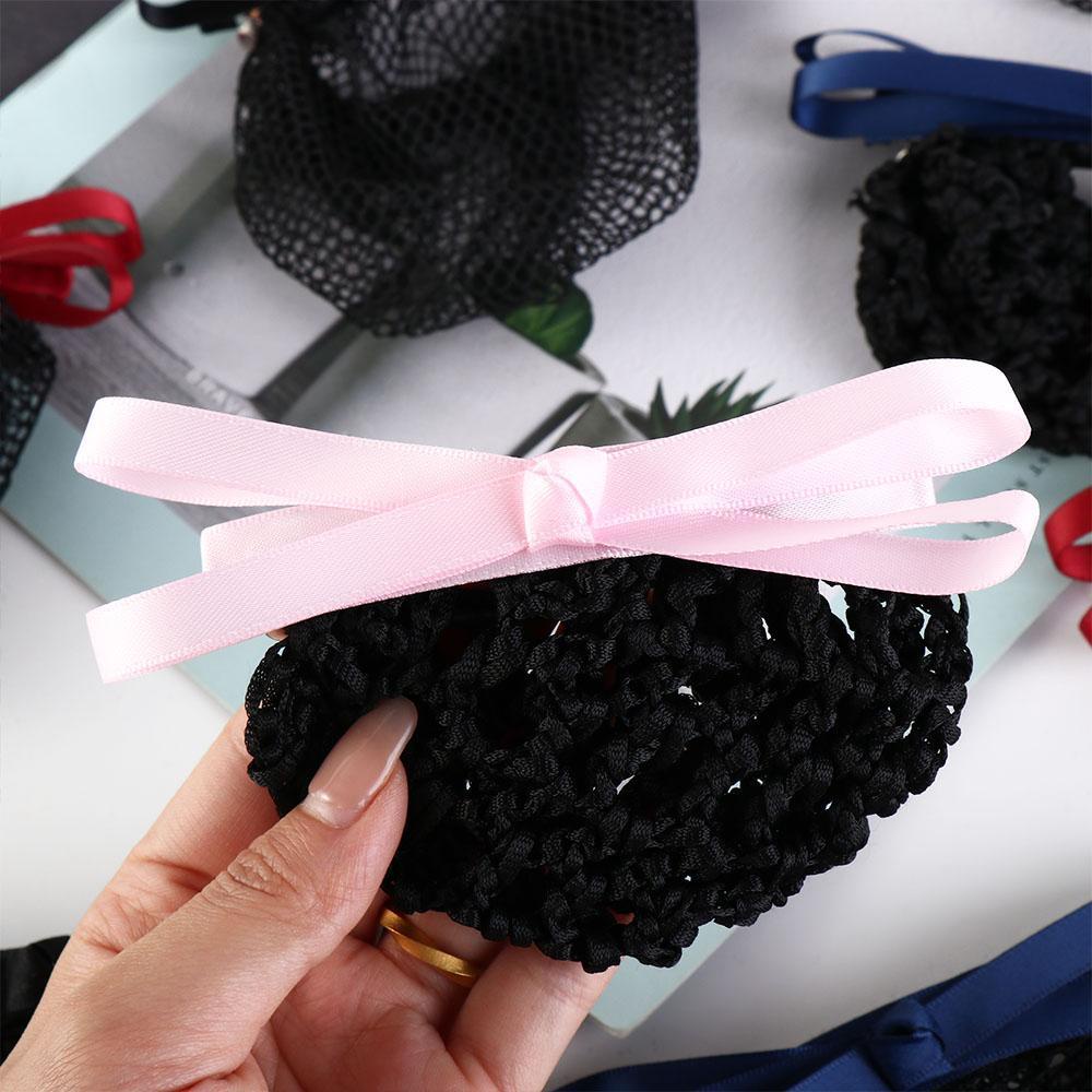 GOJO Bun Snood thanh lịch ngọt ngào dành cho y tá với lưới tóc và kẹp - Phù hợp làm tóc đuôi ngựa hoặc búi