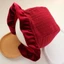 XGB Ren Mũ Mềm Ren Lên Mũ Cotton Bonnet Mũ Công Chúa Bé Chống Nắng Mũ