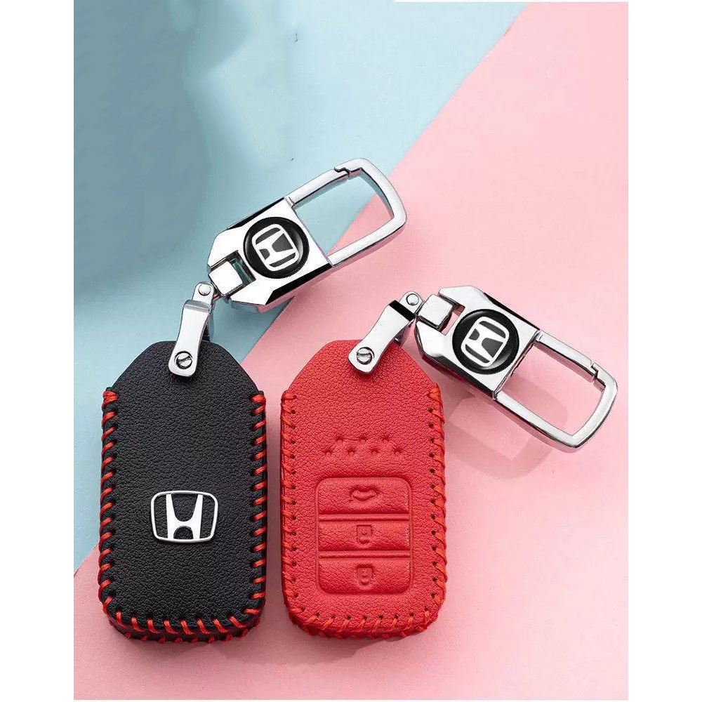 Bao Da Bảo Vệ Chìa Khóa Điều Khiển Từ Xa Cho Xe Hơi honda city hrv wrv civic accord crv jazz brv Vỏ