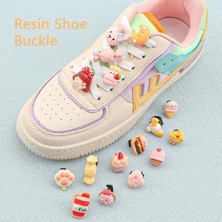 1 Phụ Kiện Kẹp Dây Giày Trang Trí Hình Vương Miện Hoạt Hình Màu Kẹo macaron Cho Bé Gái