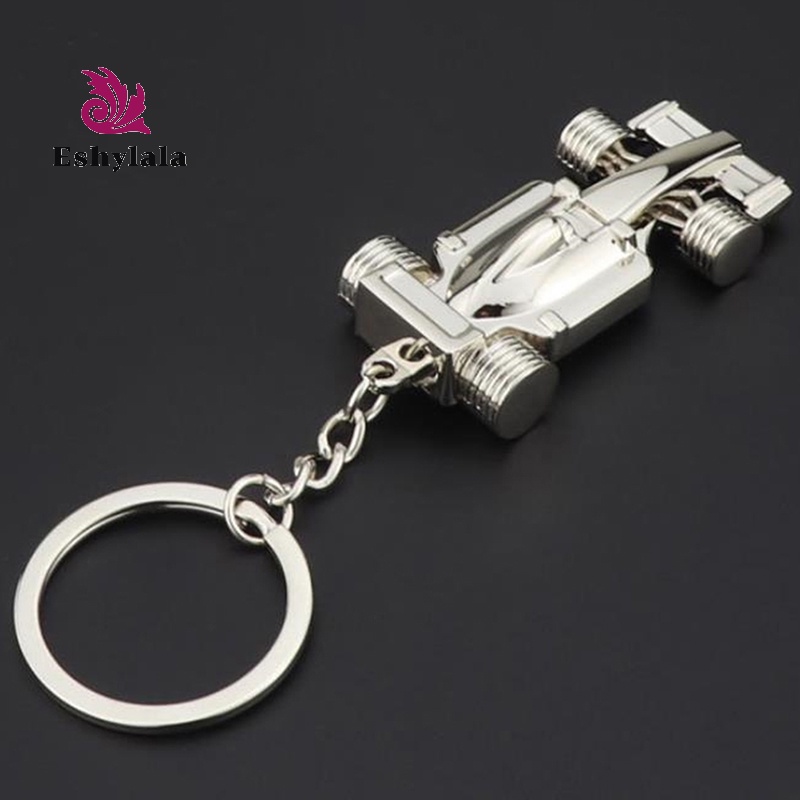 Móc khóa mặt dây chuyền tạo kiểu xe đua thời trang dành cho nam Túi xách Quà tặng hoạt động [MỚI]
