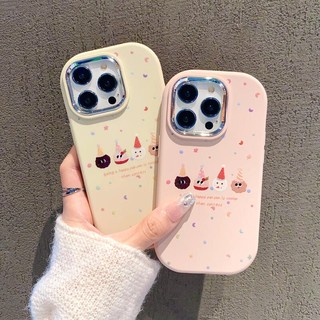 Ốp Điện Thoại Mềm Chống Rơi Họa Tiết Bánh donut Cho iphone11 12 pro max 7 plus 8 plus 13 14 pro max x xr xs 15pro gb043