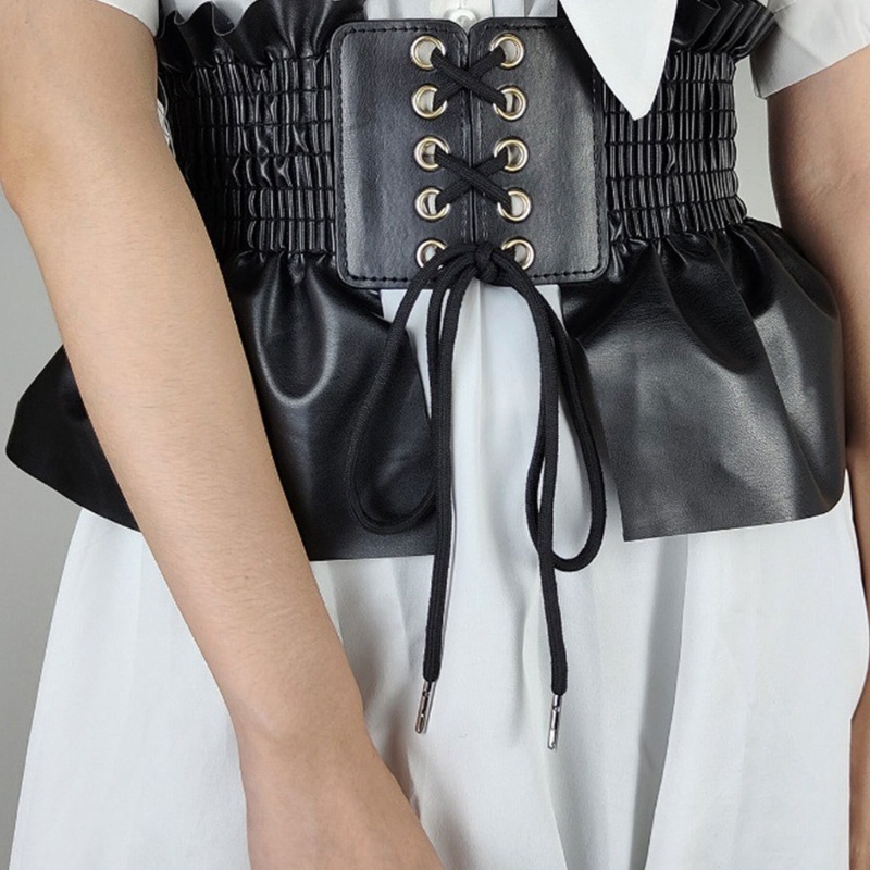 Vic Thoáng Mát Váy Giả Thắt Lưng Nữ Có Thể Điều Chỉnh Corset Cincher Thắt Lưng Áo Thắt Lưng Thắt Lưng Áo Sơ Mi Eobel