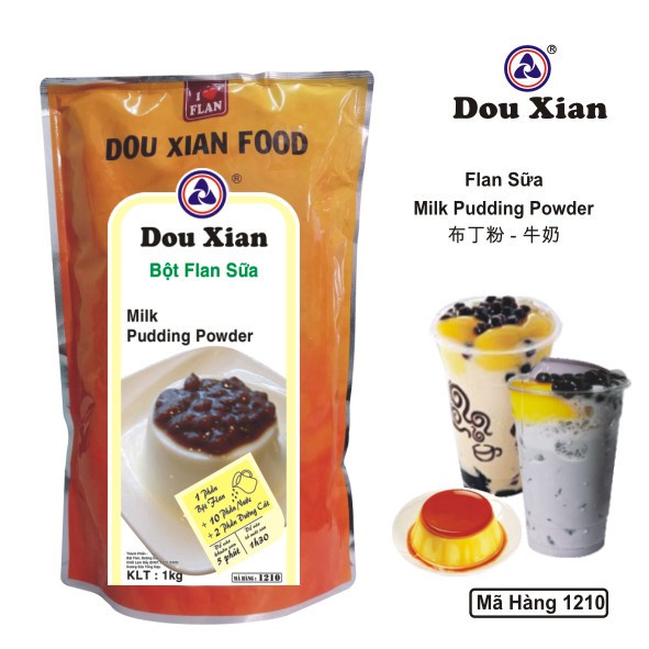 Bột Pudding Douxian gói 1kg
