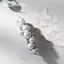 Mauropoli Kẹp ngọc trai nhỏ, kẹp mùa xuân Hàn Quốc cho nữ, phong cách đơn giản, mũ đội đầu