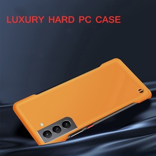 Ốp điện thoại không khung PC siêu mỏng cho Samsung Galaxy S22 S23 S24 S25 Ultra S23 S24 FE Plus Matte Phone Case T03