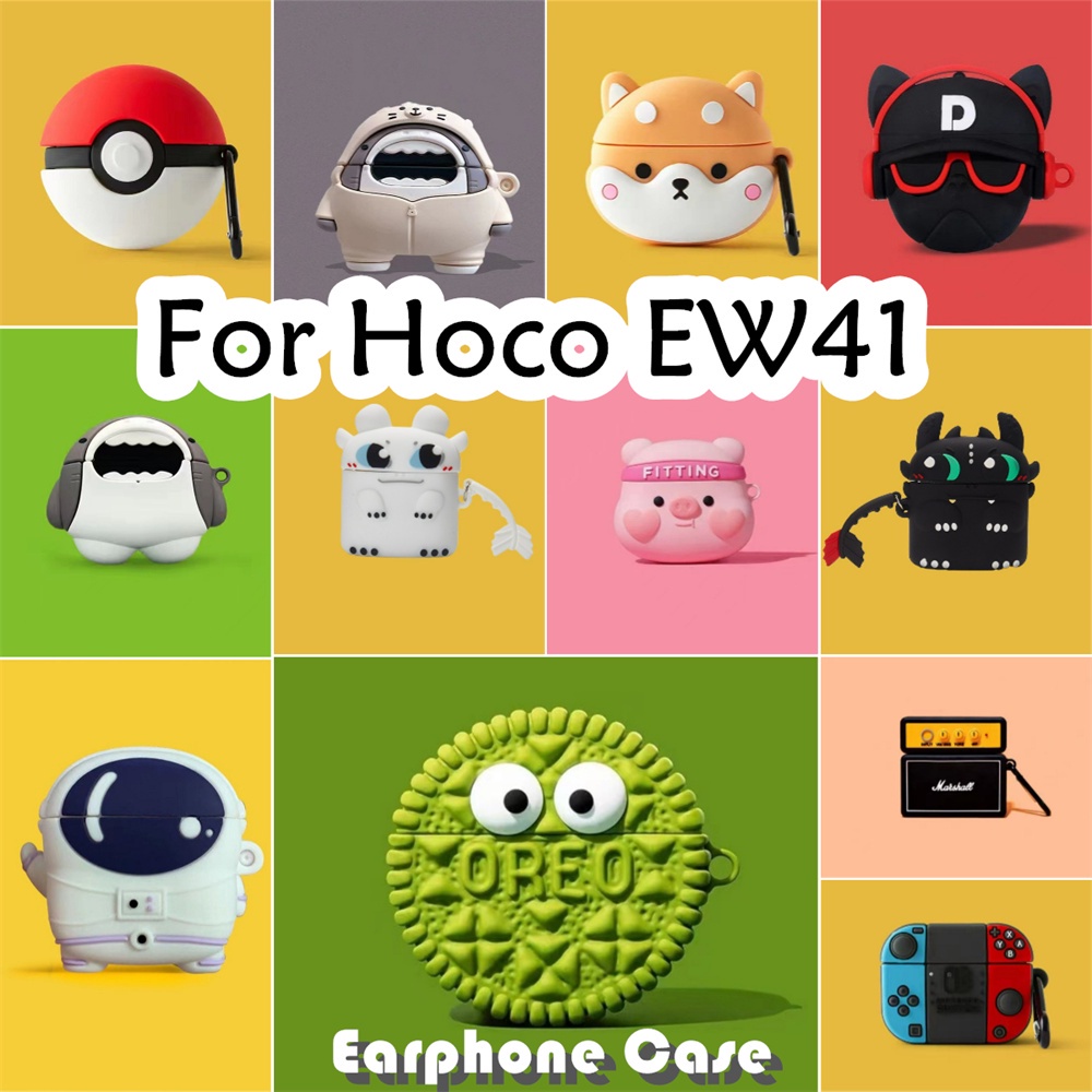 [Ngôi sao tương lai] Dành cho Ốp lưng Hoco EW41 Vỏ tai nghe silicon mềm hoạt hình siêu mát