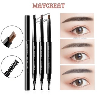Chì kẻ mày 2 đầu Maycreat nội địa TRung Cosmetic Trang Điểm