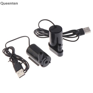 Máy bơm động cơ không chổi than có độ ồn thấp Queenten DC5V USB Máy bơm nước chìm siêu nhỏ 3L / QT