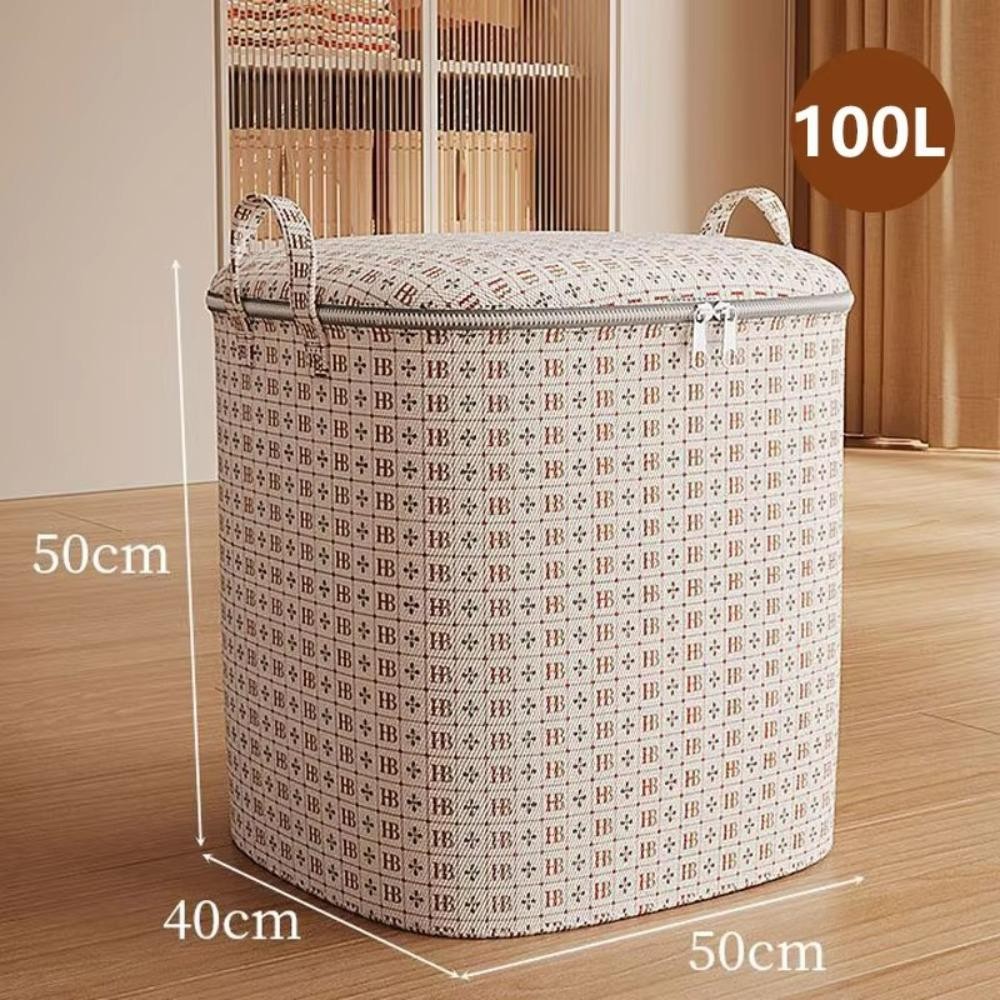 Túi đựng chăn bông CHEESELY, Hộp đựng đồ có tay cầm Giỏ đựng đồ gấp, Hộp đựng quần áo chống bụi Thùng đựng quần áo dung tích lớn