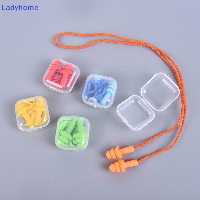 Nút tai silicon Lady Nút tai ngủ Giảm tiếng ồn Nút tai bơi có dây VN