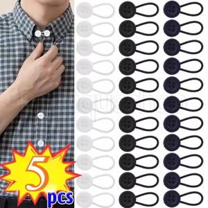 Khóa mở rộng cổ áo - Bộ mở rộng thắt lưng Unisex - Nút thắt liền mạch - Áo sơ mi linh hoạt Dây buộc dài - Phụ kiện quần áo - Đồ may DIY