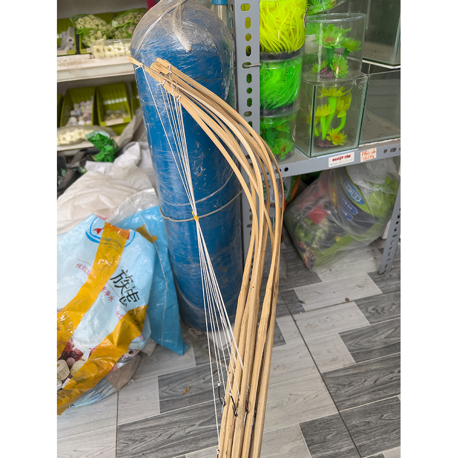 Combo 10 Cần Cắm Câu Cá Lóc, Cá Đồng, trê, ếch, lươn Dài 85cm