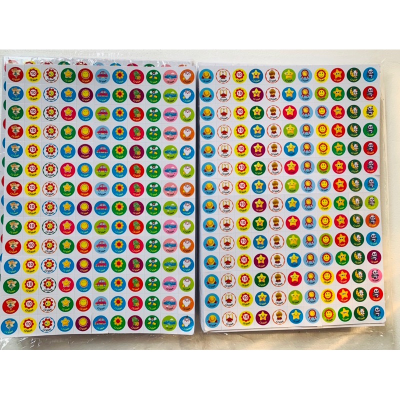 [Mới] Stickers khen thưởng cho học sinh có sẵn keo dán (154 hình ngộ ...