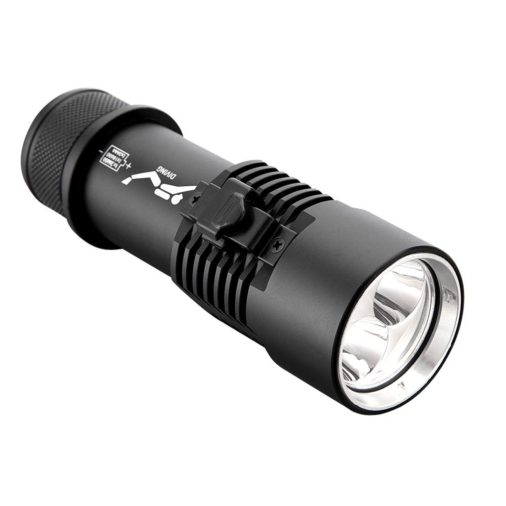 Puteer Đèn Lặn DI Động LED 2000 Lumens XHP70 IPX8, Chống Nước Cho Người Chuyên Nghiệp