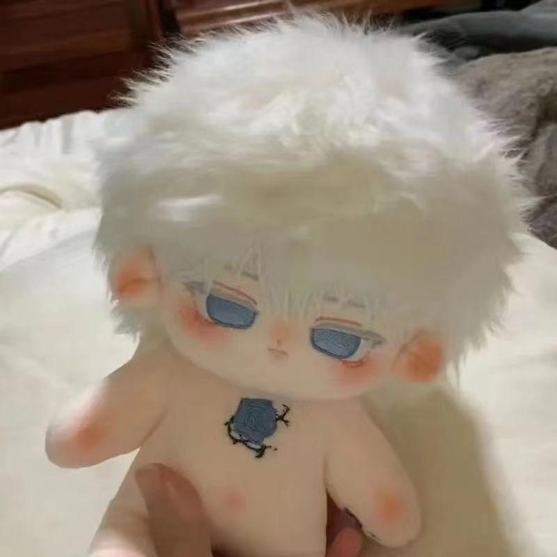 Búp Bê Nhồi Bông jujutsu kaisen q version gojo satoru sq2 20cm