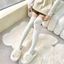 Vớ trên đầu gối BAMBOOB, Quần đùi cao giữ nhiệt, Cotton hợp thời trang ấm áp trên đầu gối Tất cao nữ