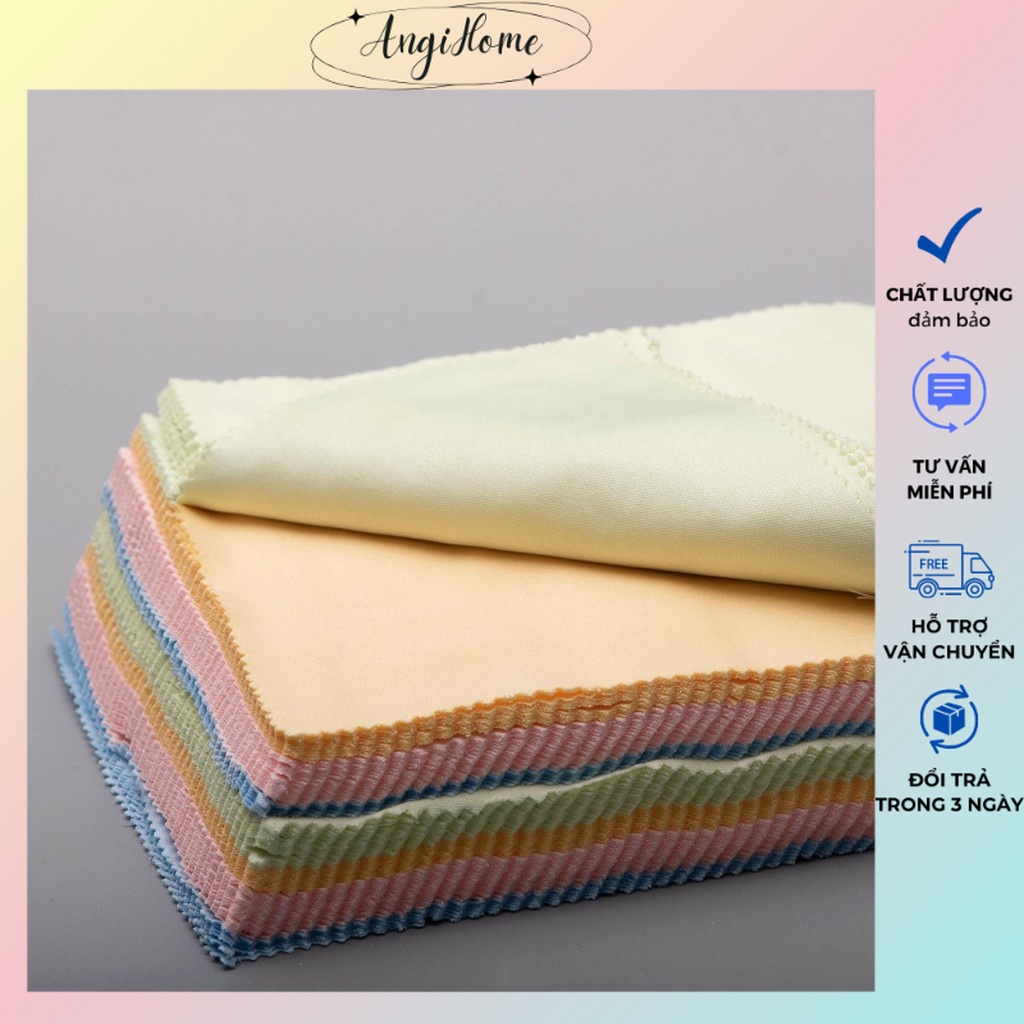 Khăn Lau Mắt Kính Râm, Kính Mát Nữ Đẹp Mềm Mịn Cao Cấp Giá Rẻ ANGI HOME