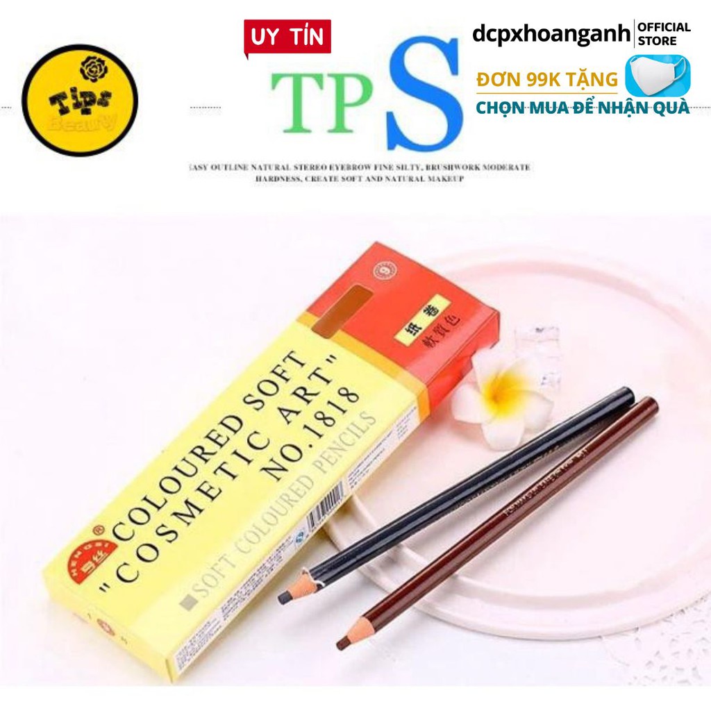 Chì vẽ chân mày makeup Chì bóc hai tem/ chì trang điểm |Dụng Cụ Phun Xăm PXTM