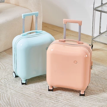 Hộp Đựng Hành Lý, Hộp Đựng Xe Đẩy Du Lịch Ngắn Ngày 18 Inch Đáng Yêu Mẫu Mới Du Lịch Cỡ Nhỏ, Vali Du Lịch, HỌC SINH Ins