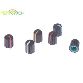 Bộ 10 Núm Vặn Chiết Áp Hình Chữ d Bằng Cao Su Mềm Xoay 180 Độ