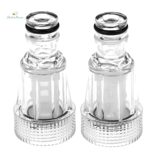 Bộ 2 Đầu Nối Nhanh 25mm Kèm Đầu Lọc Gắn Vòi Nước Chuyên Dụng