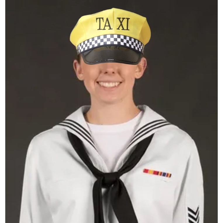 Bầu Trời Thêu Taxi Lái Xe Nón Cho Nữ Nam Cosplay Đảng Nón Lớn Vành Mũ Cho Biểu Diễn Sân Khấu Đảng Độc Thân Hà