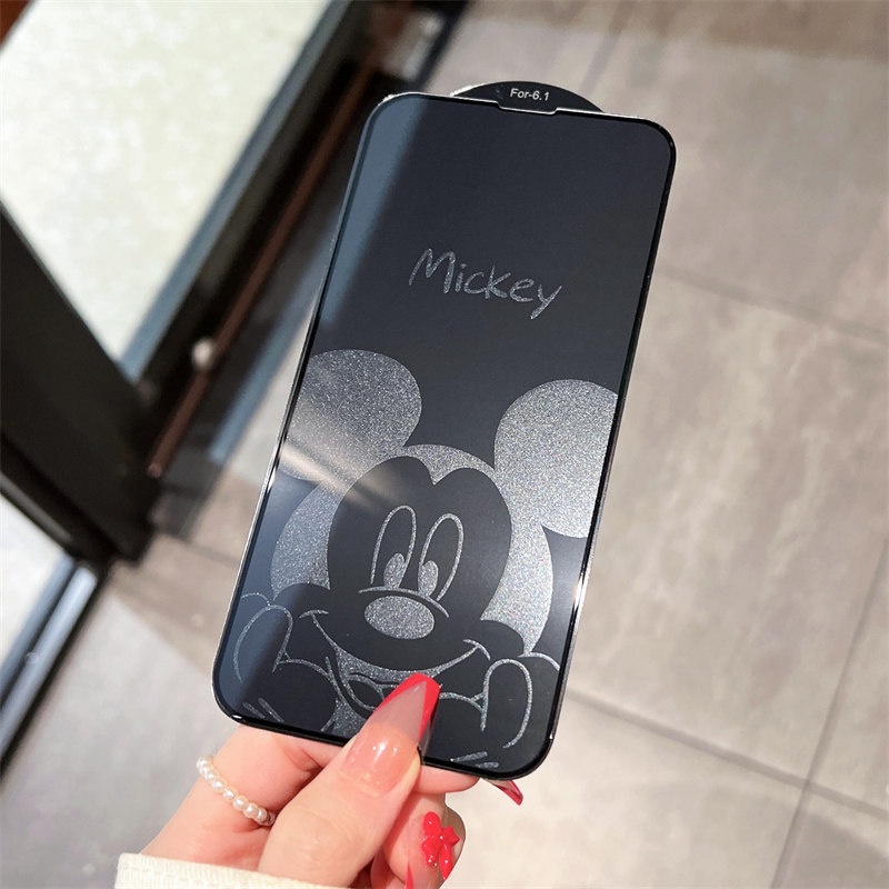 Bảo Vệ Màn Hình Cho iPhone 11 pro max xs xr 11Pro 11ProMax xsmax Bảo Vệ Toàn Diện Kính Cường Lực Hoạt Hình 6D Shadow