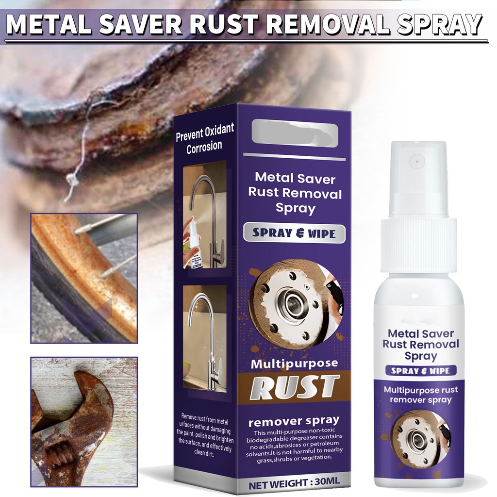 Multi-Purpose Rust Remover Rust Inhibitor Derusting Spray Rustout ...