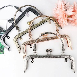 [Vận chuyển nhanh] Khung khóa ví THEHOMECO, Khung ví kim loại phần cứng túi Kiss Clasp, Phụ kiện túi cầm khung ví cổ điển Mini