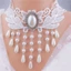 Vòng cổ ren GUSTAVA, Dây chuyền xương đòn ren đen, Vòng cổ ren Gothic thanh lịch gợi cảm