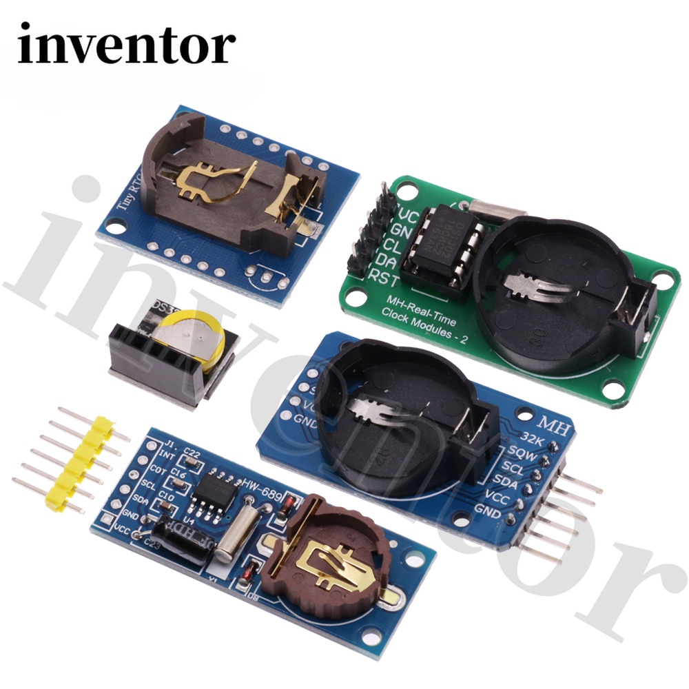 Mô Đun Bộ Nhớ DS1302 / DS1307 / PCF8563 / DS3231 AT24C32 I2C IIC 3.3V ...
